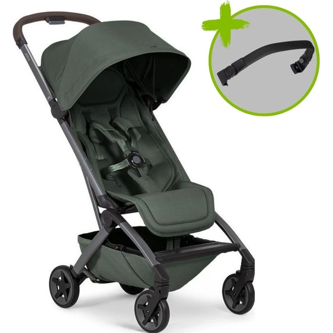 Joolz AER2 MINI set 2 kočárek + madlo varianta Forest green