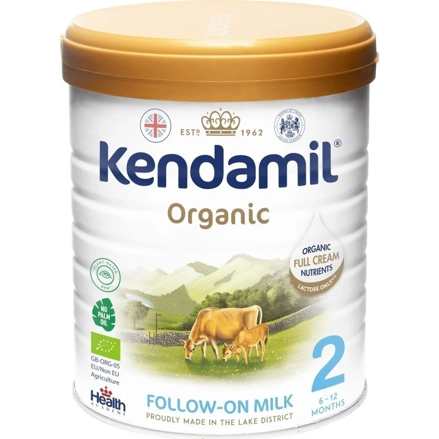 Kendamil 2. BIO/organické plnotučné mléko DHA+