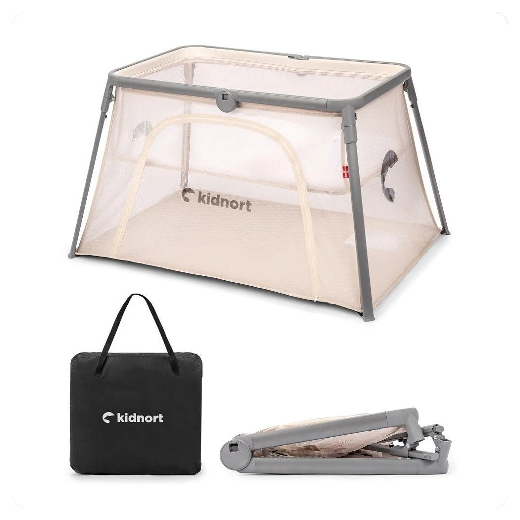 Kidnort Cestovní postýlka Bleke 2v1 - 