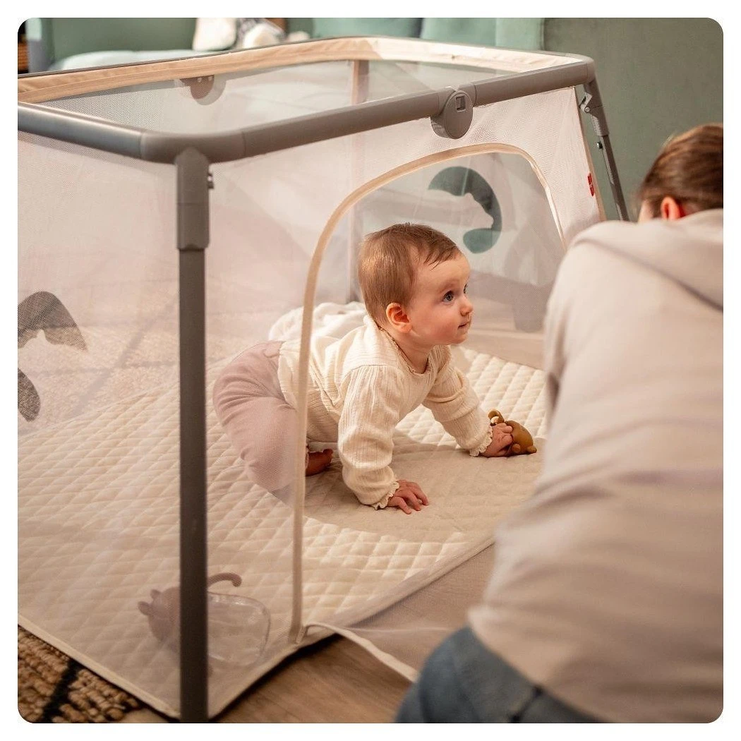 Kidnort Cestovní postýlka Bleke 2v1 - 