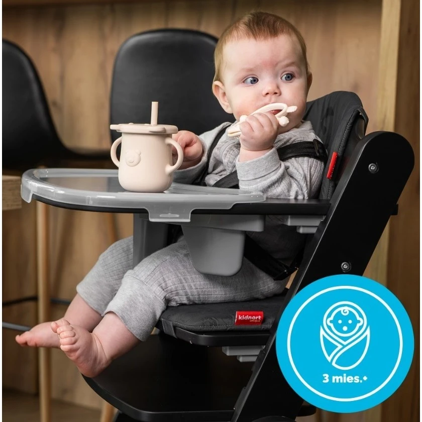 KIDNORT Silikonové kousátko Glitre Béžová - 