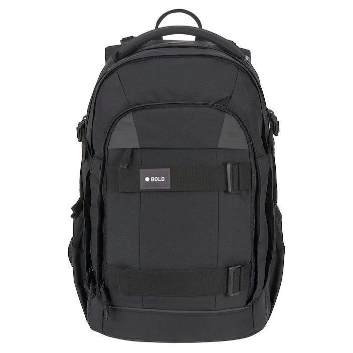LÄSSIG SCHOOL Backpack Origin Bold varianta Bold Black