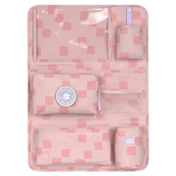 Lässig organizér Wrap-to-Go Happy prints midnight blue varianta Pattern Party Rose