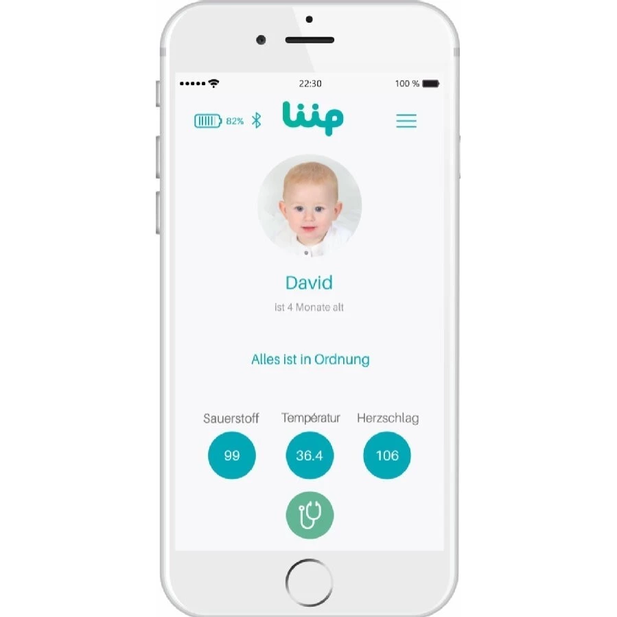 Liip Smart Monitor - Profil miminka