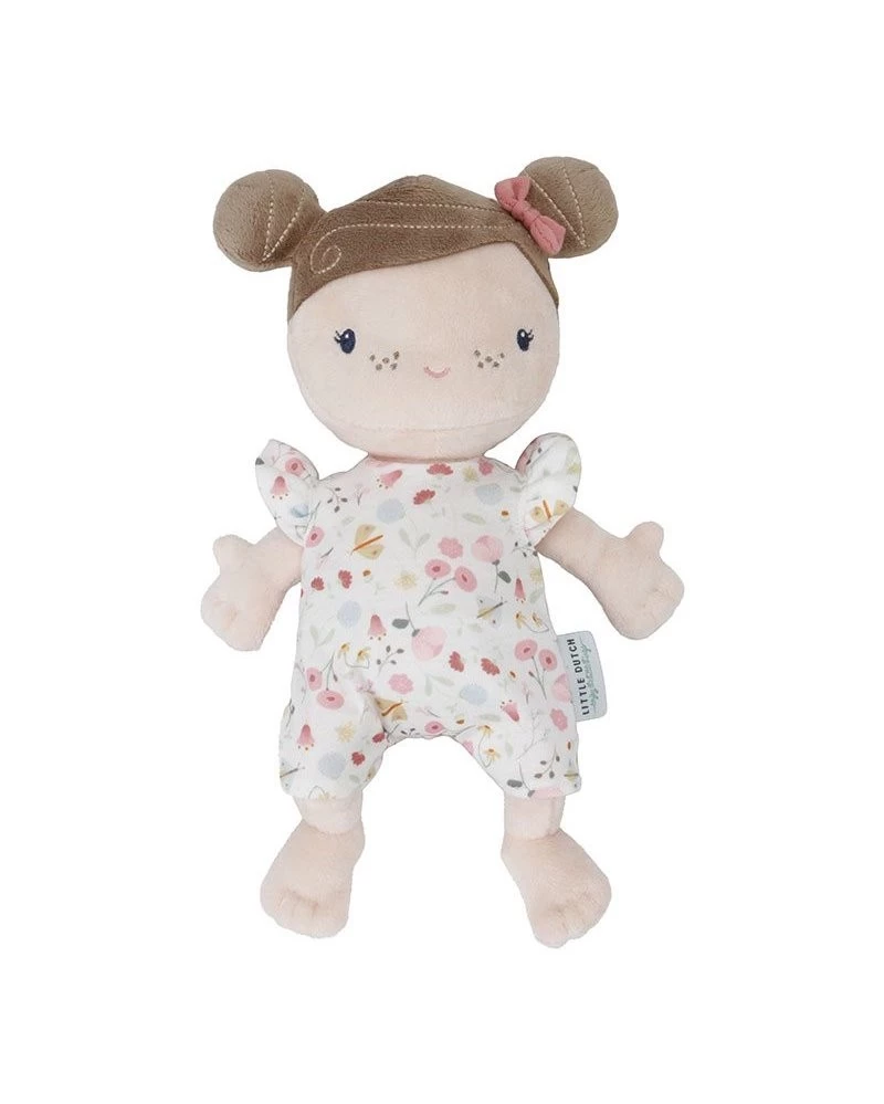 Little Dutch Kočárek pro panenky dřevěný s panenkou - 