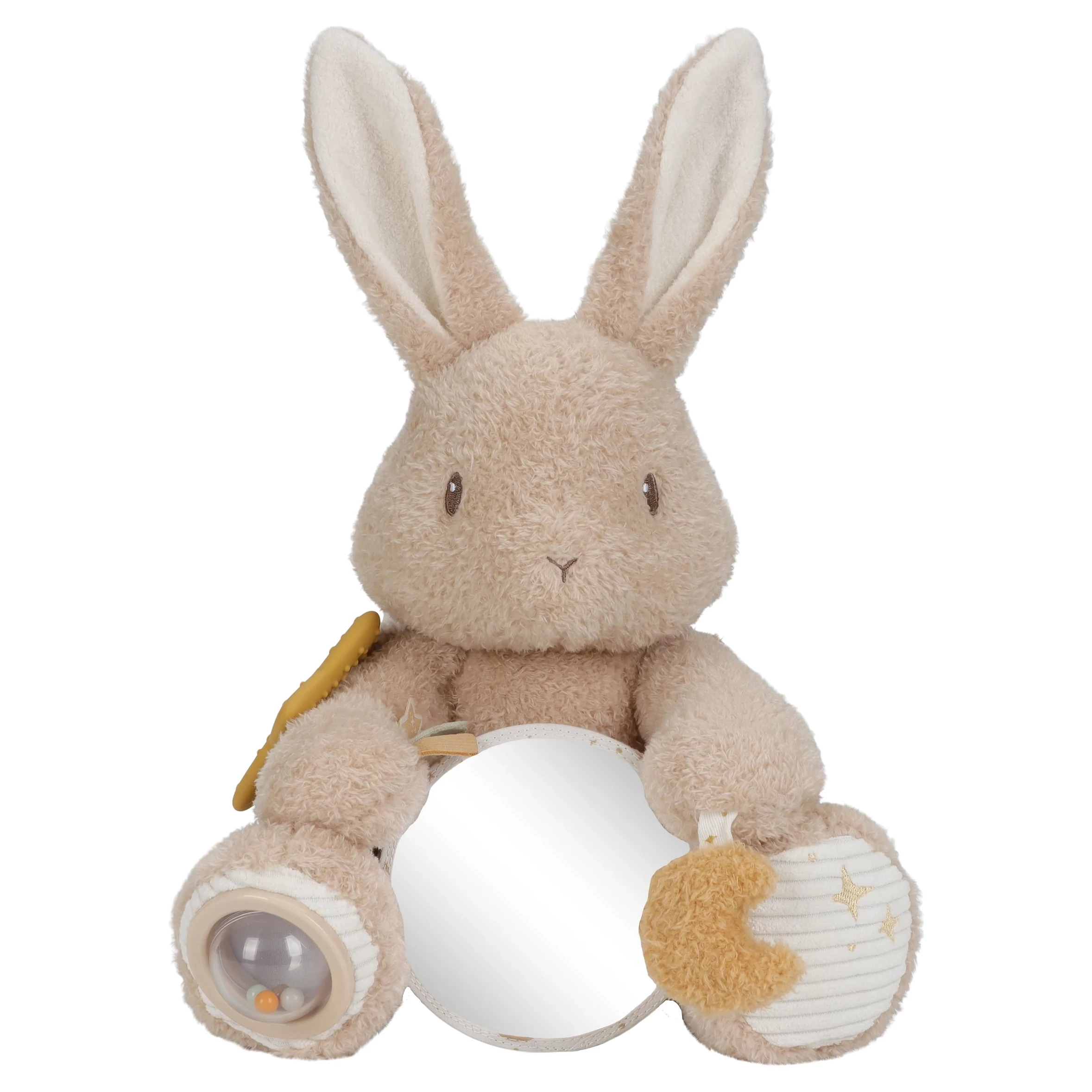 Little Dutch Králíček plyšový s aktivitami Newborn Natural