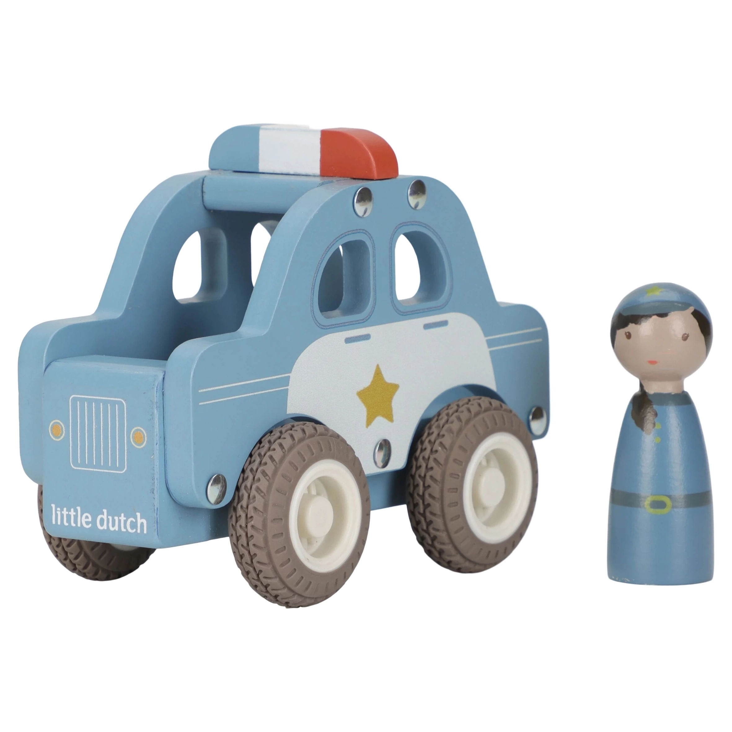 Little Dutch Policejní auto dřevěné