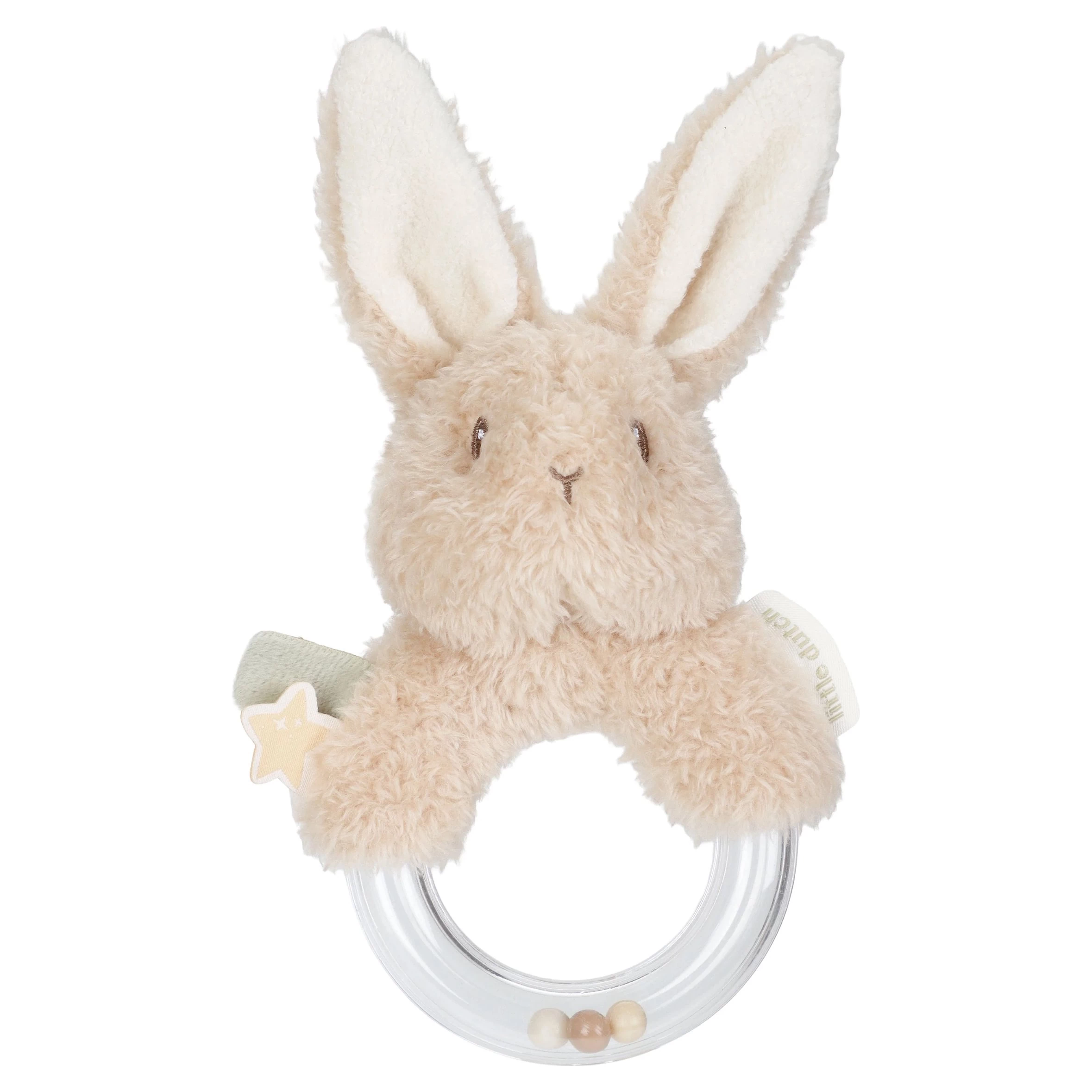 Little Dutch Chrastítko s králíčkem Baby Bunny varianta Newborn Naturals