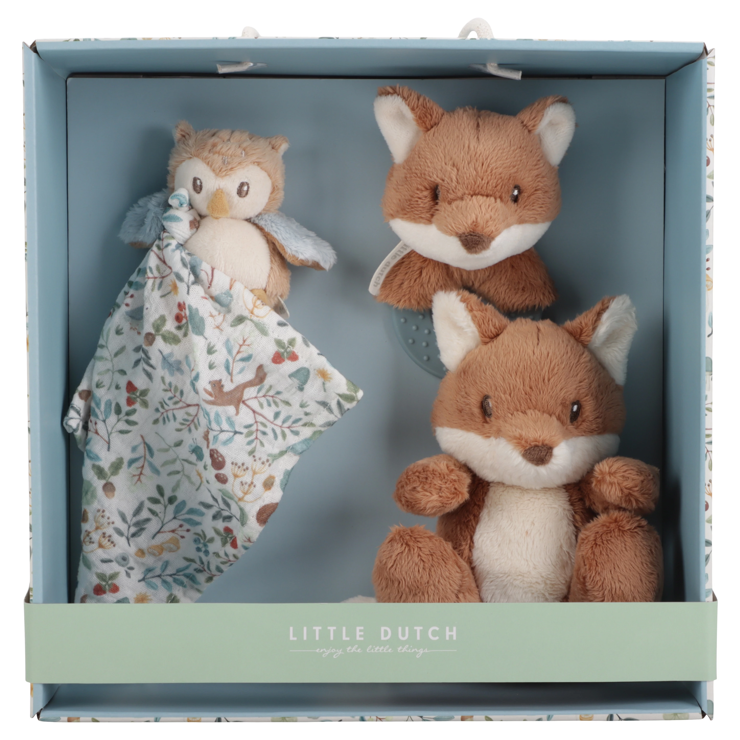 Little Dutch Dárková sada Newborn varianta Forest Friends