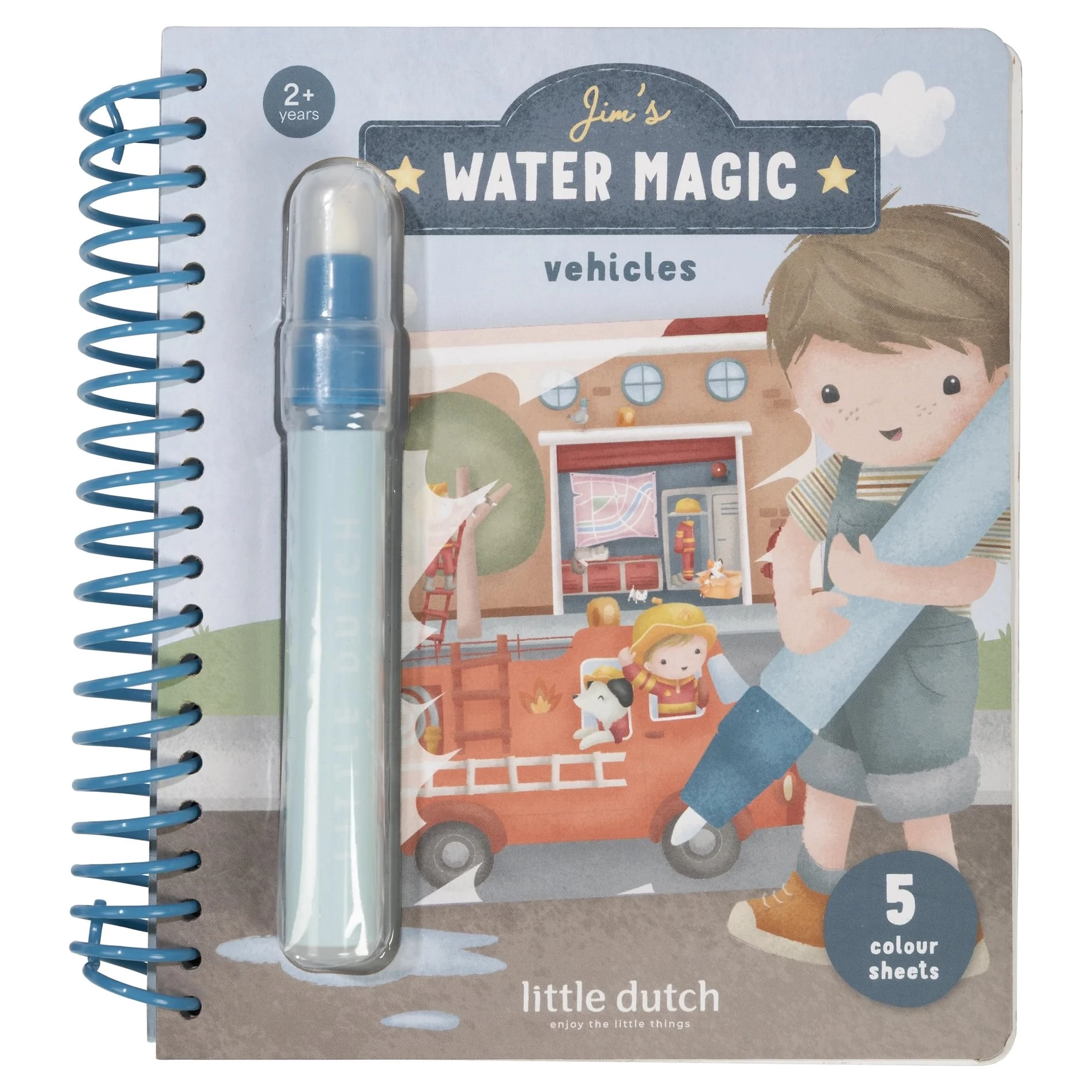 Little Dutch Kniha kouzlení s vodou varianta Jim
