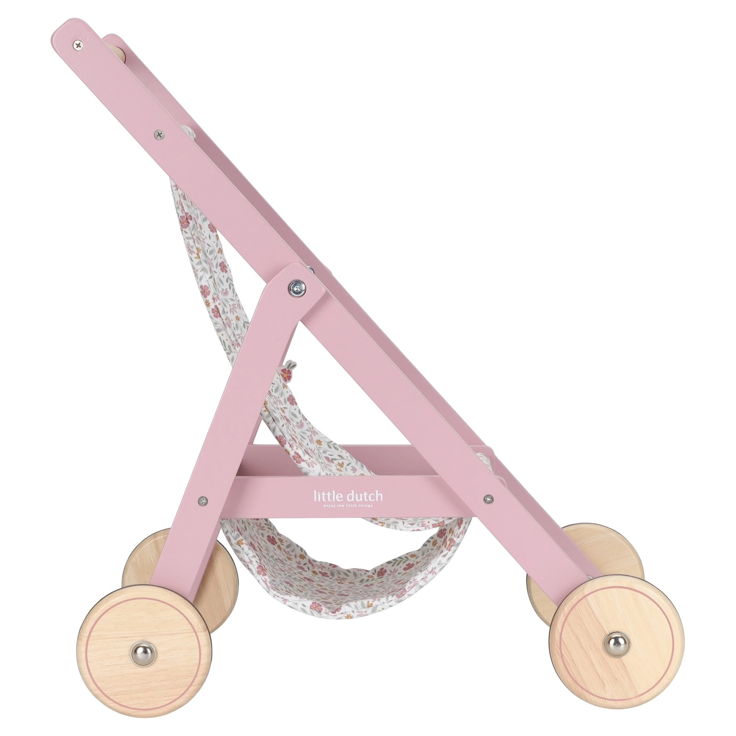 Little Dutch Kočárek pro panenky golfky dřevěné - 