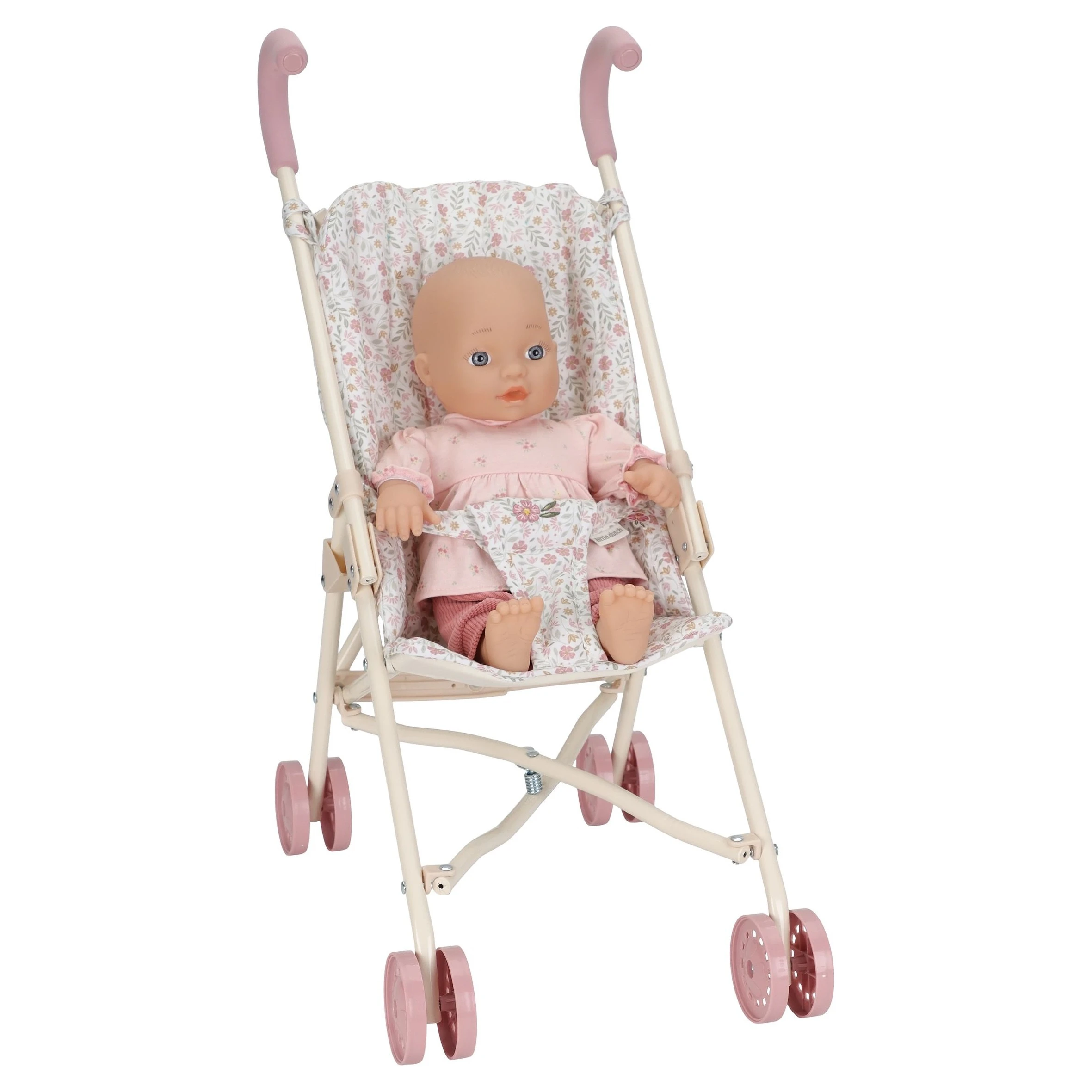 Little Dutch Kočárek pro panenky golfky skládací - 