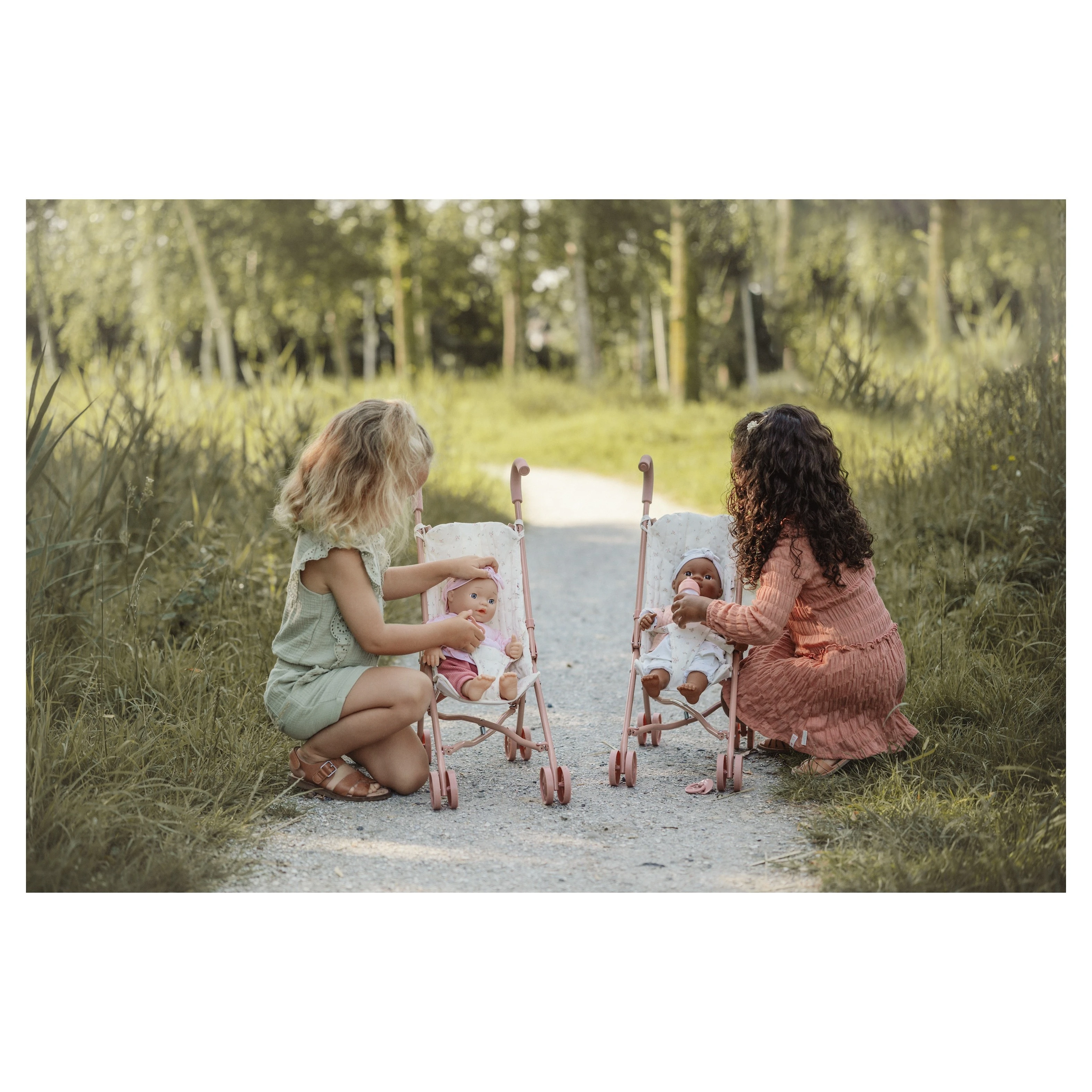 Little Dutch Kočárek pro panenky golfky skládací - 