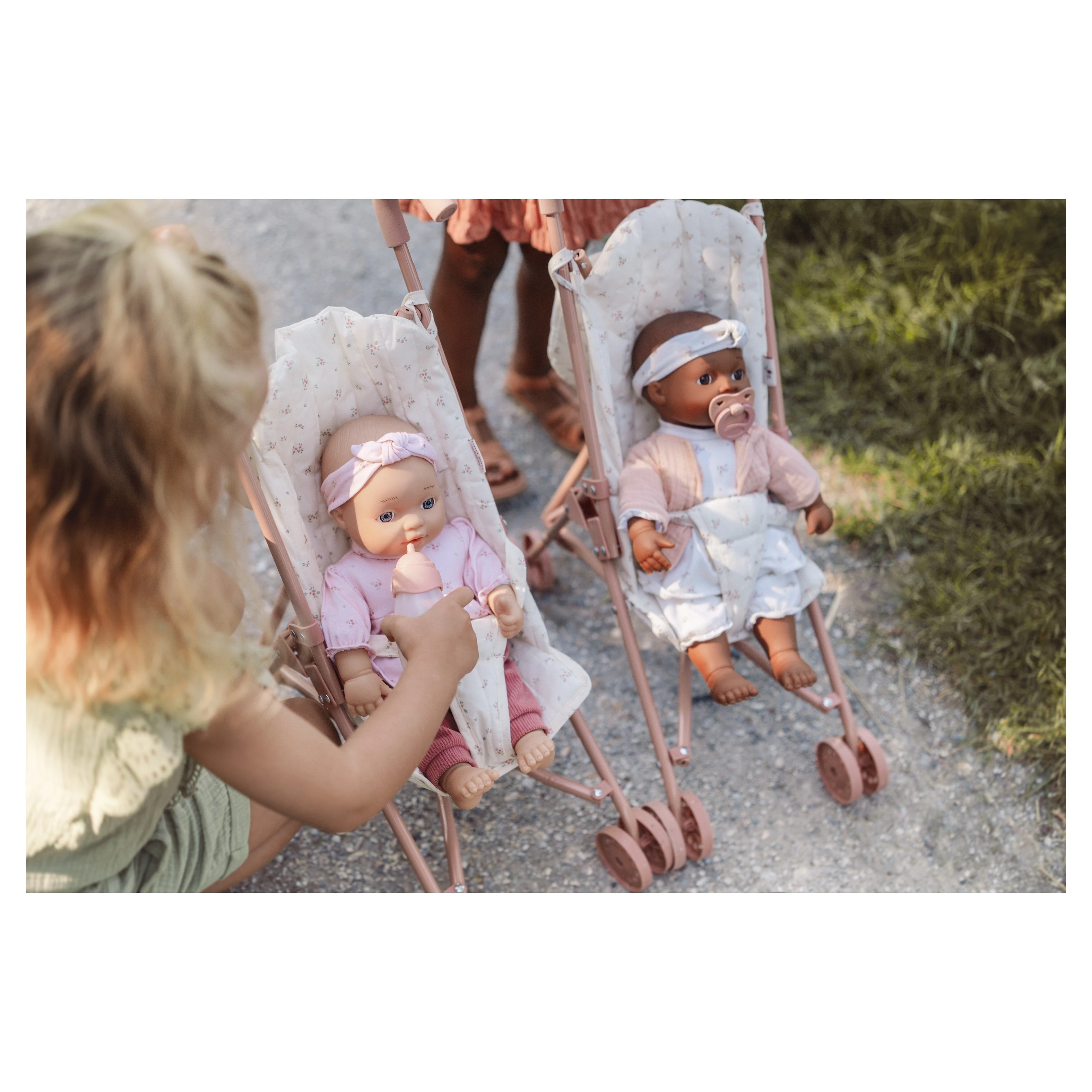 Little Dutch Kočárek pro panenky golfky skládací - 