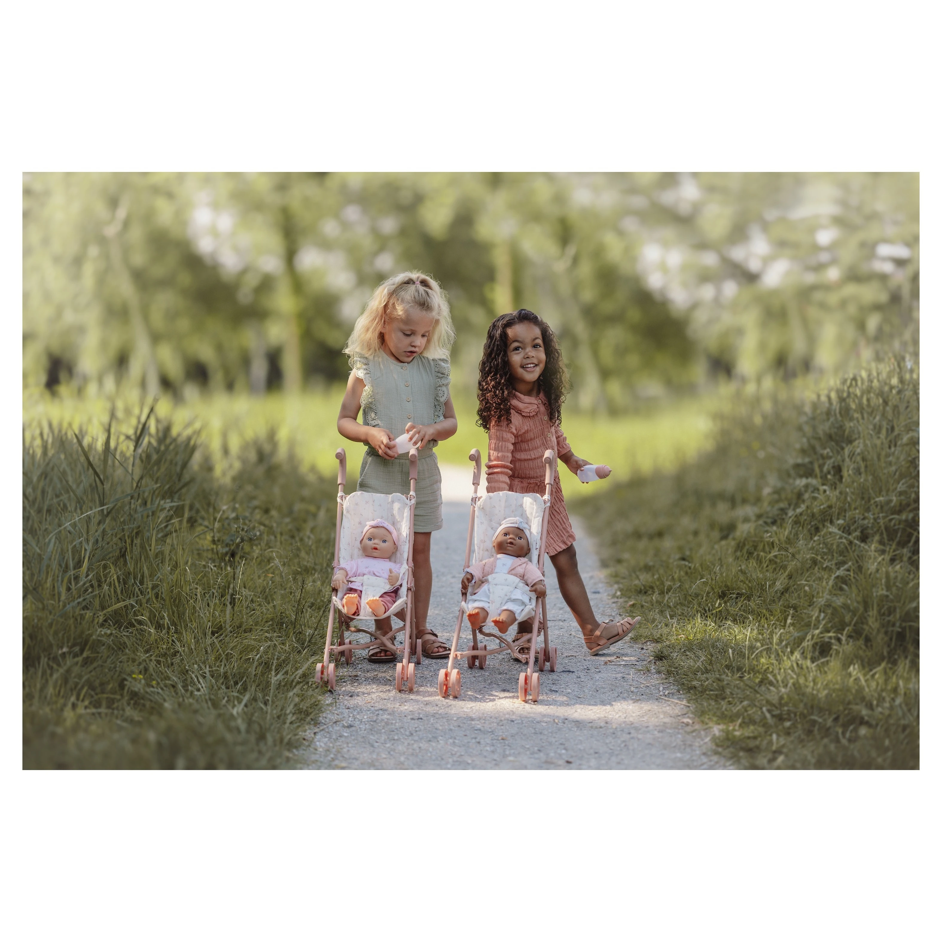 Little Dutch Kočárek pro panenky golfky skládací - 