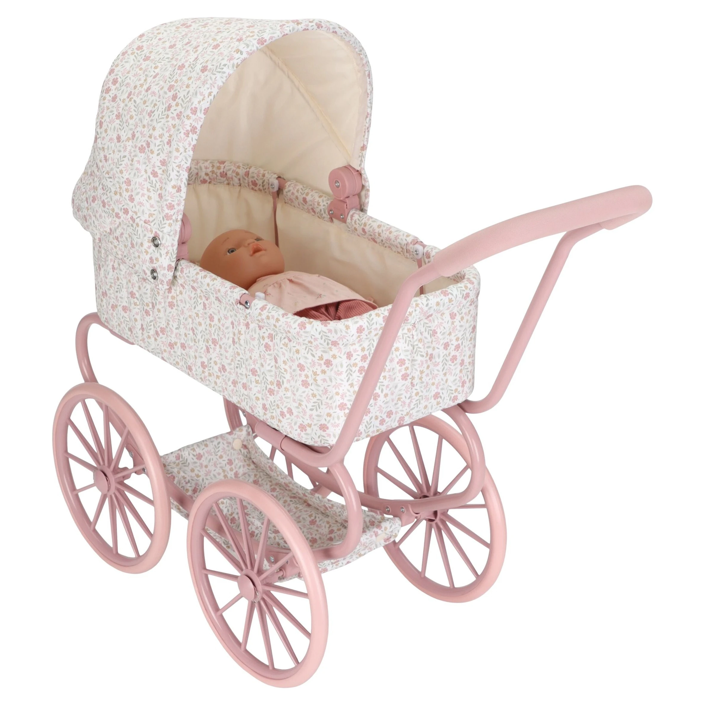 Little Dutch Kočárek pro panenky Soft Flowers - 