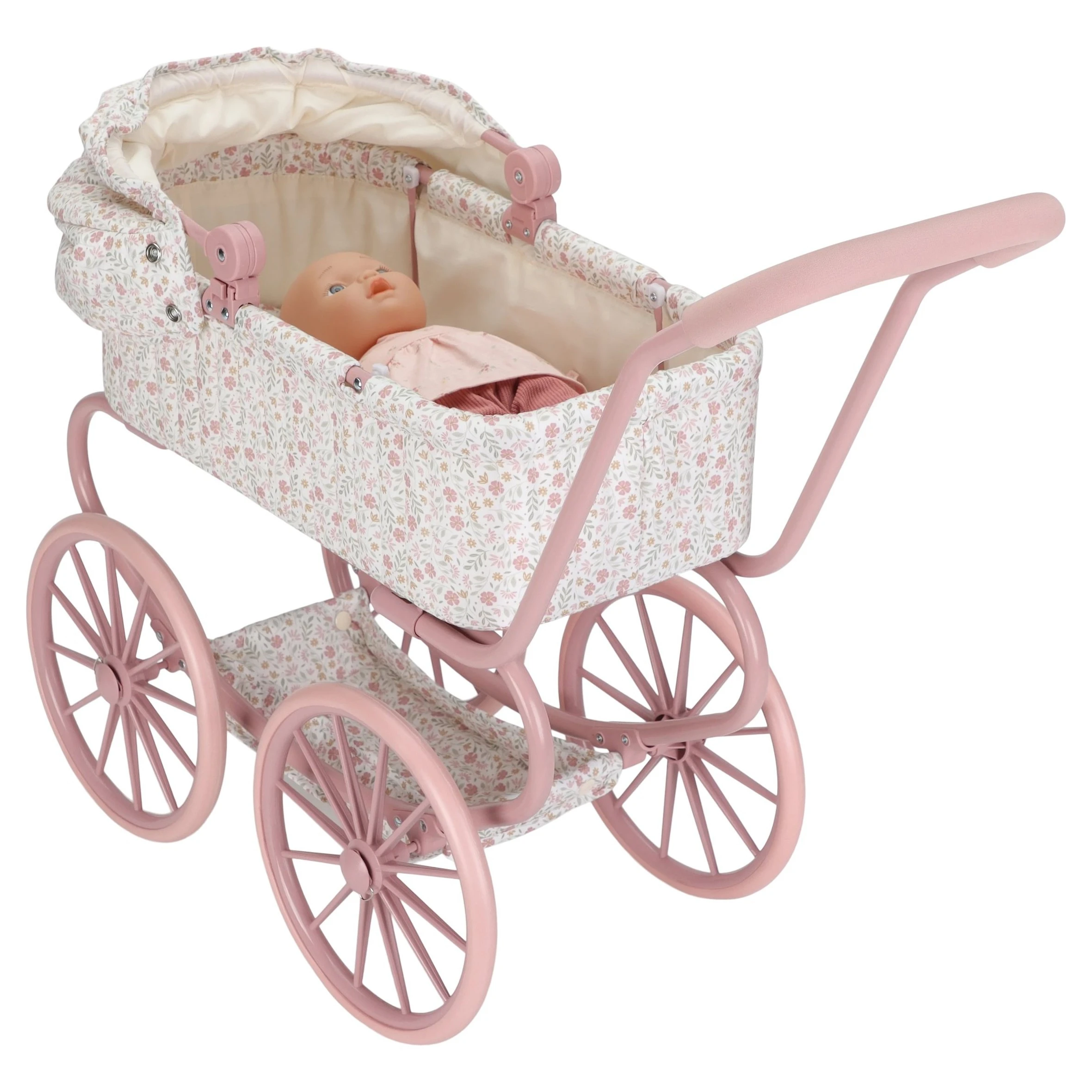 Little Dutch Kočárek pro panenky Soft Flowers - 