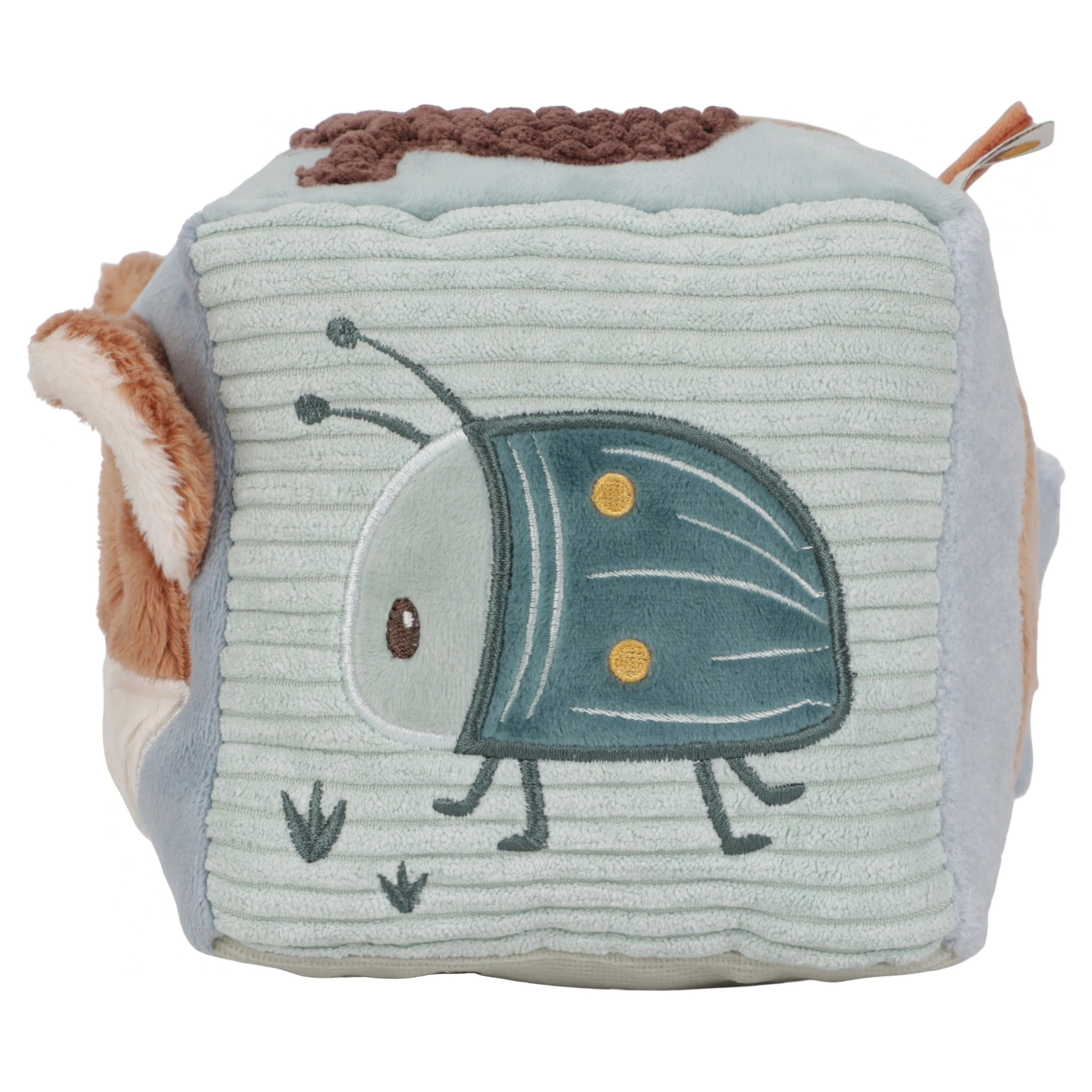 Little Dutch Kostka textilní s aktivitami Forest Friends - 