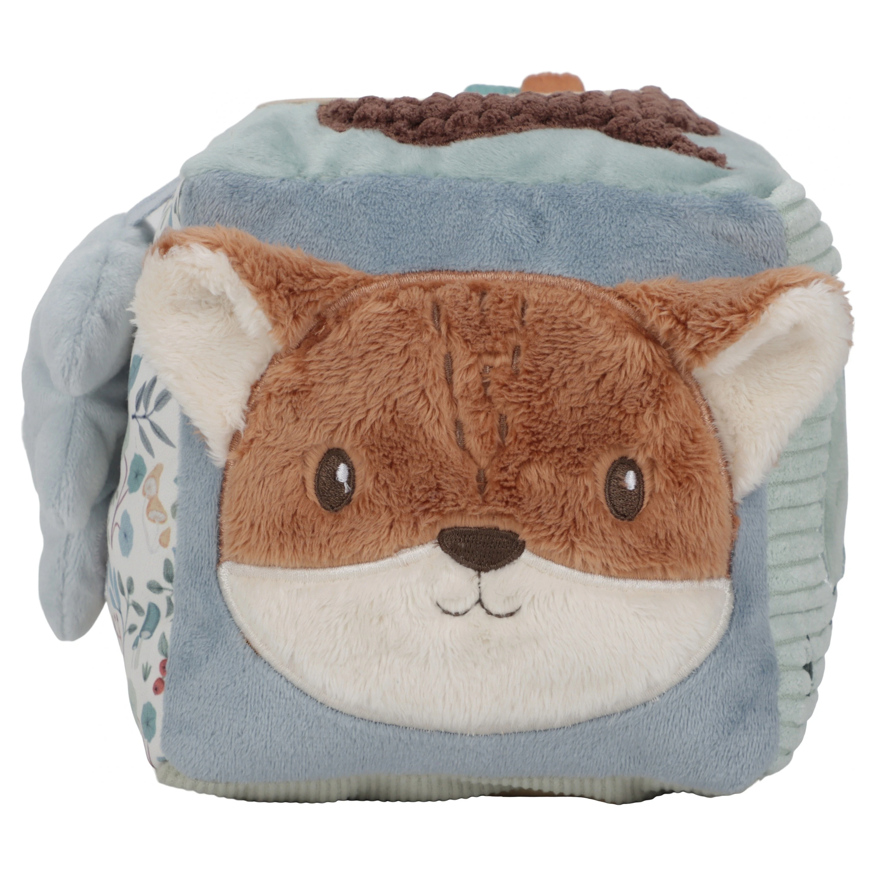 Little Dutch Kostka textilní s aktivitami Forest Friends - 