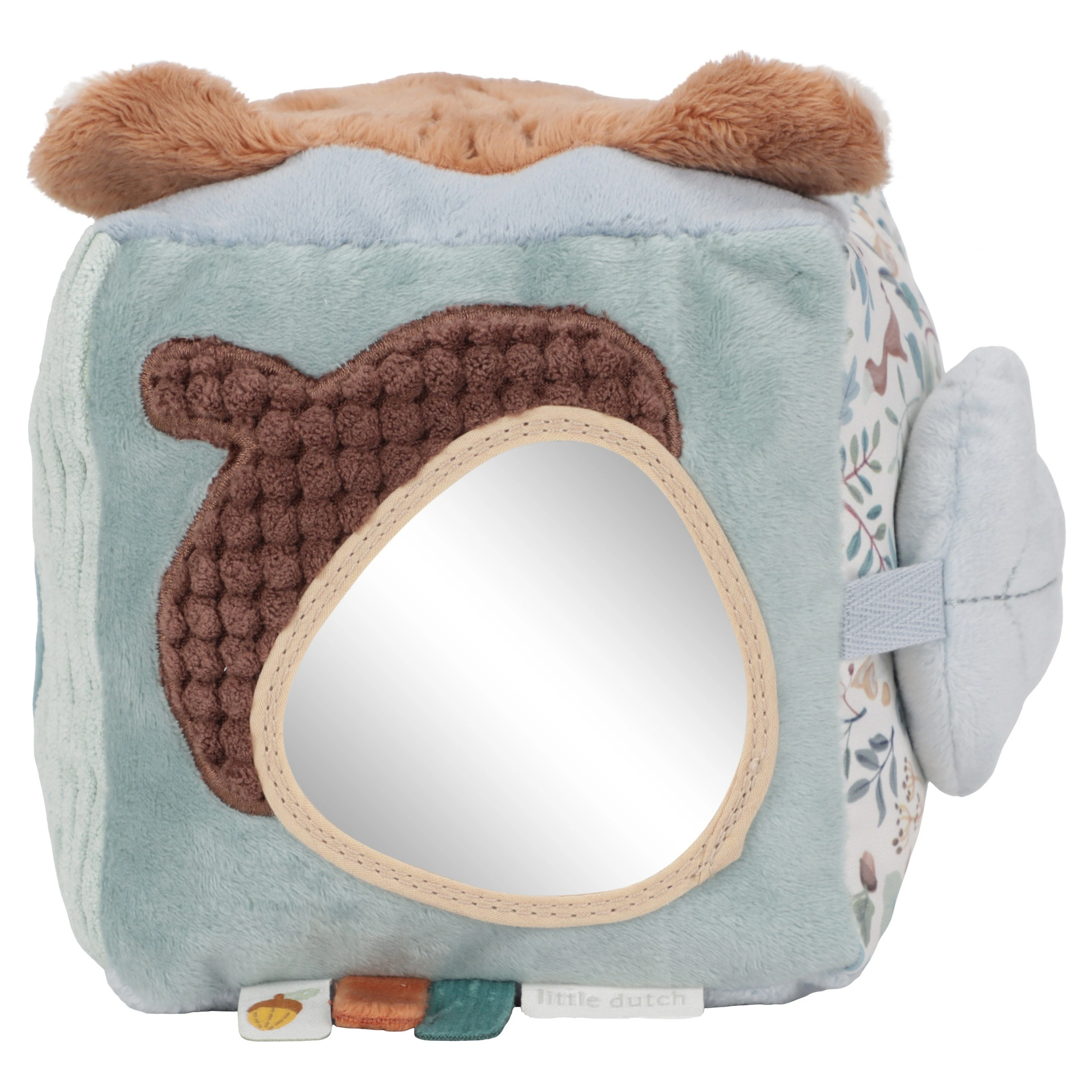 Little Dutch Kostka textilní s aktivitami Forest Friends - 