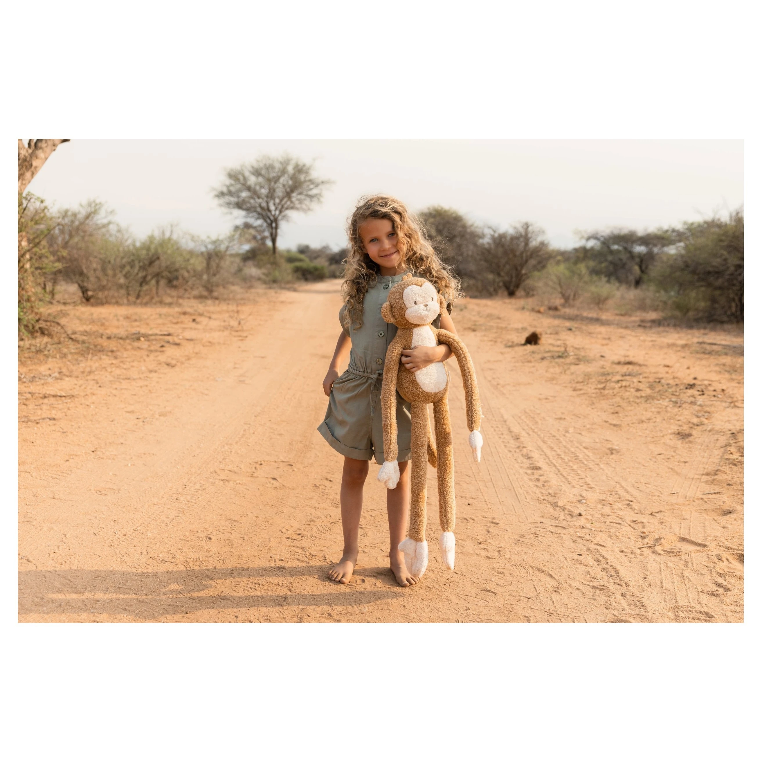 Little Dutch Opička plyšová XL Safari Friends - 