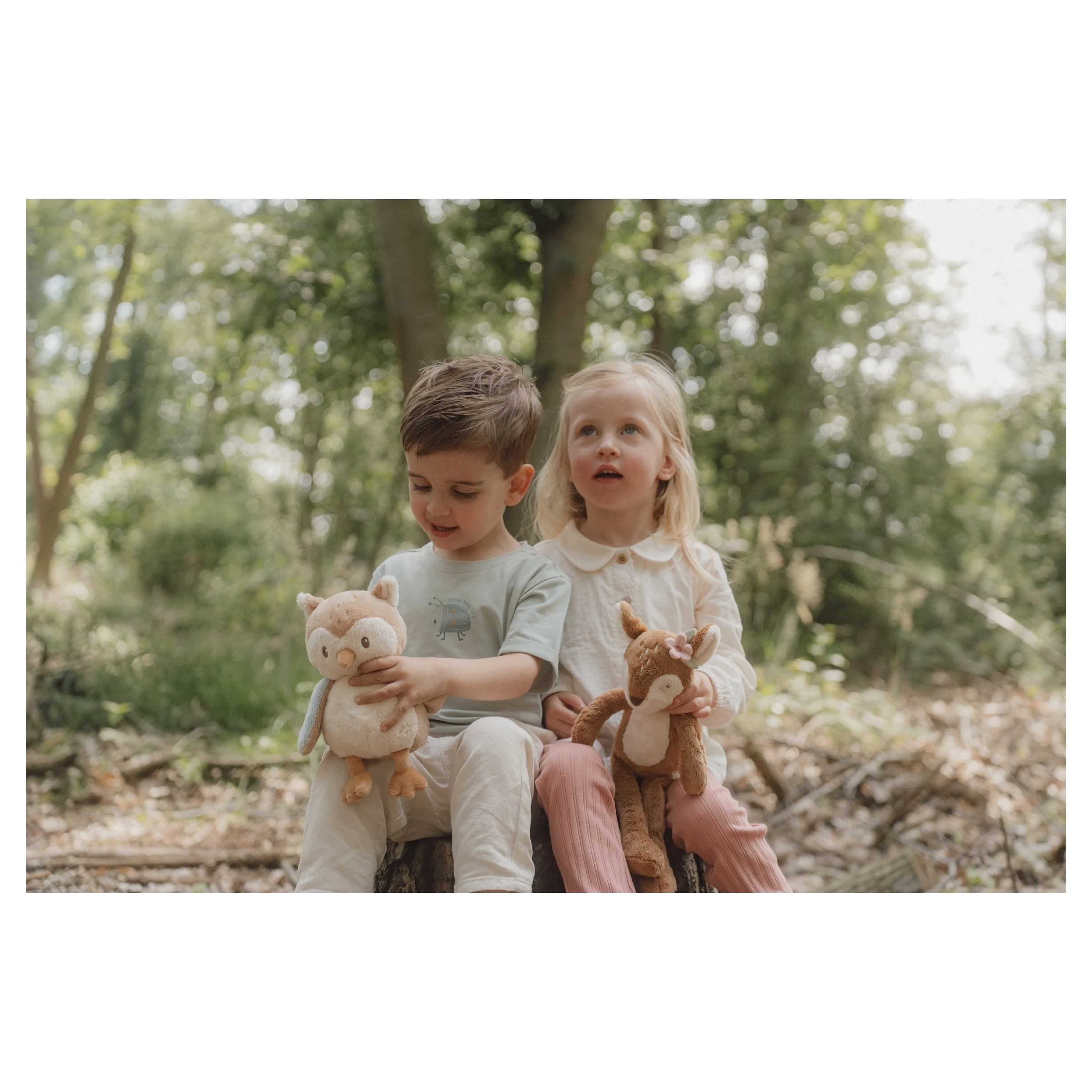 Little Dutch Srnka plyšová dlouhé nohy Fairy Garden - 