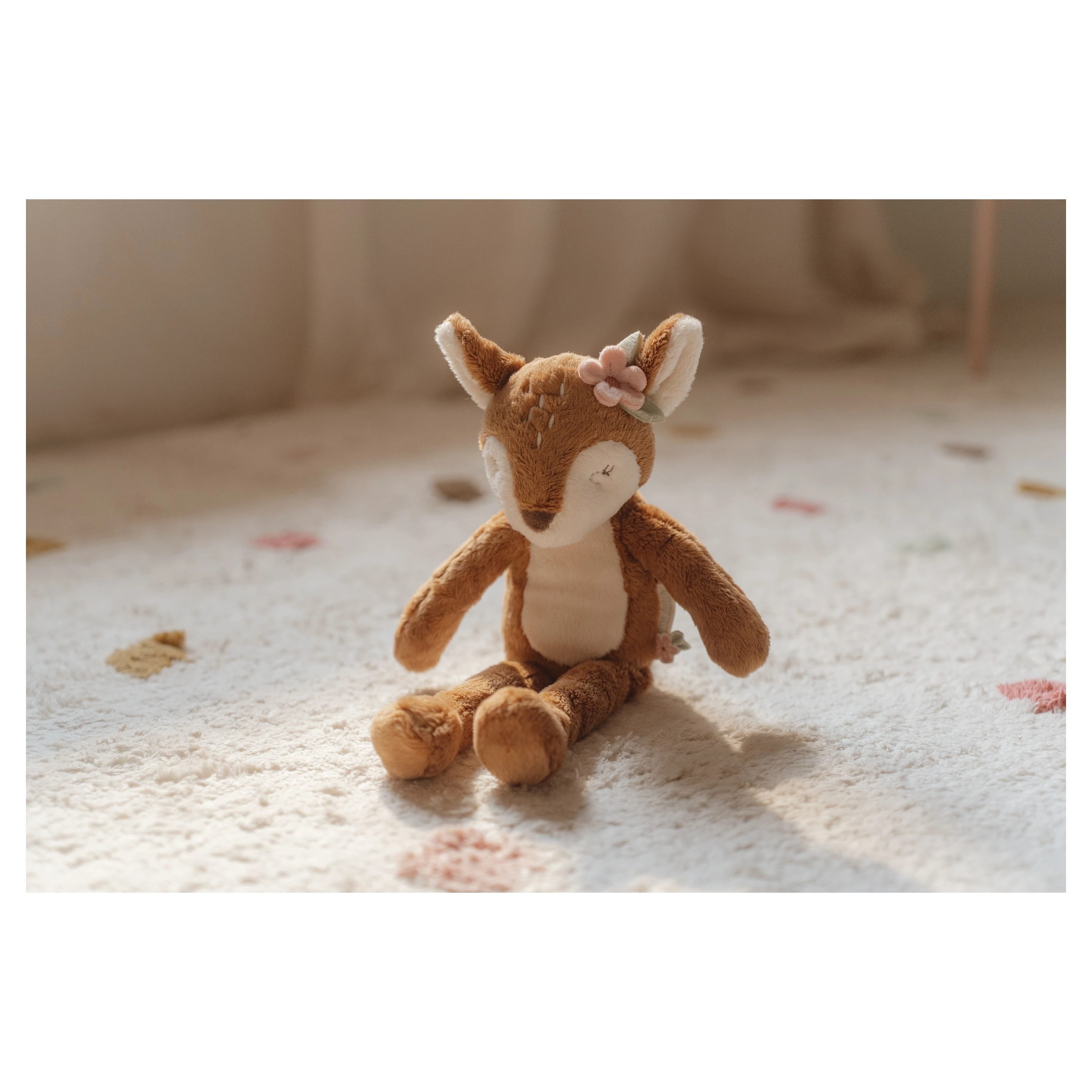 Little Dutch Srnka plyšová dlouhé nohy Fairy Garden - 