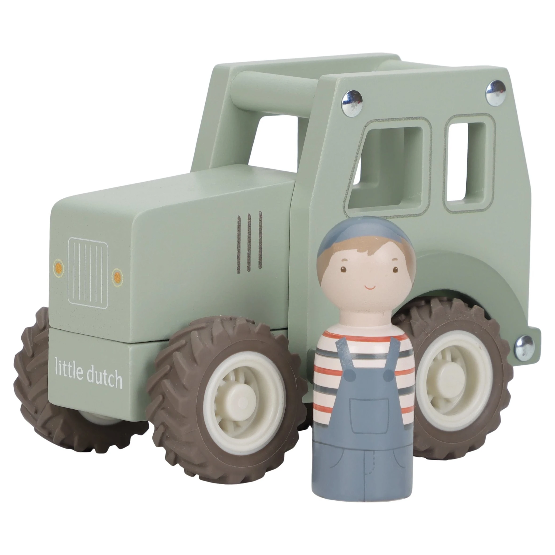 Little Dutch Traktor dřevěný - 