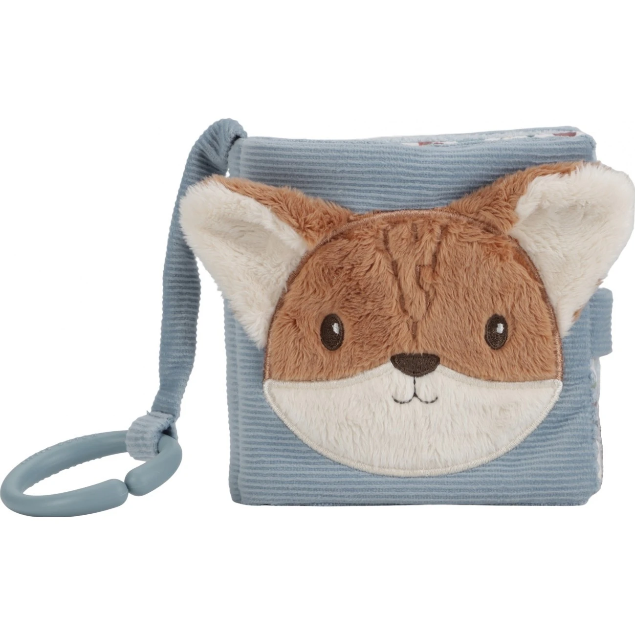 Little Dutch Závěsná textilní knížka s aktivitami varianta Forest Friends