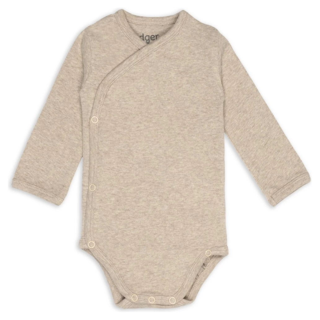 LODGER Body s dlouhým rukávem Melange Beige varianta Beige 62