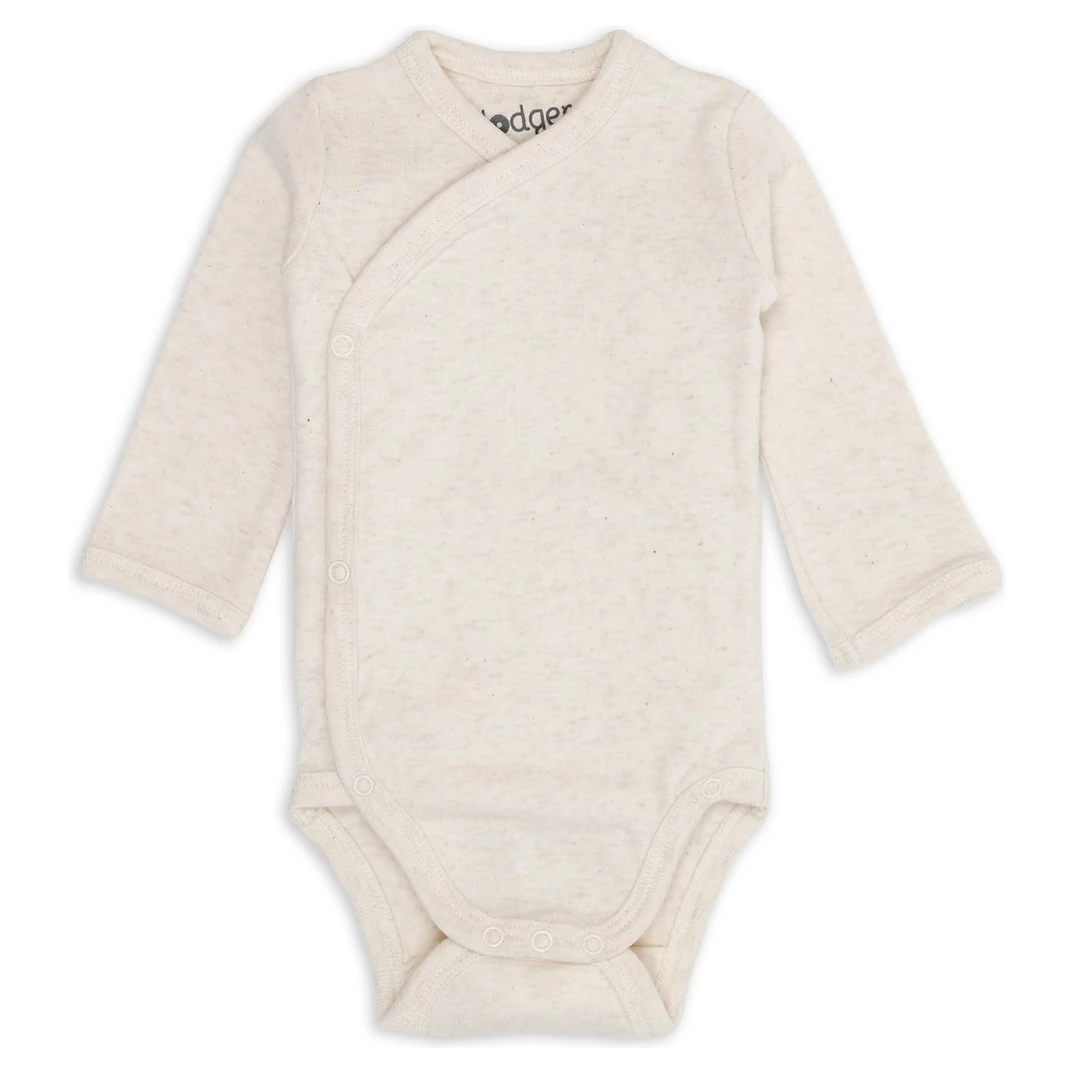 LODGER Body s dlouhým rukávem Melange Birch varianta Birch 50