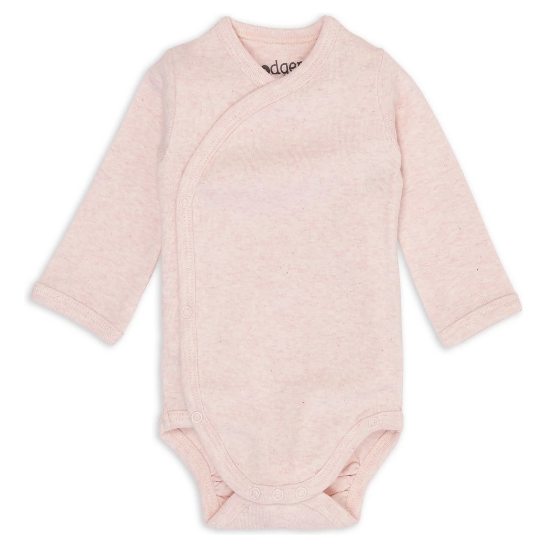 LODGER Body s dlouhým rukávem Melange Tan varianta Tan 50