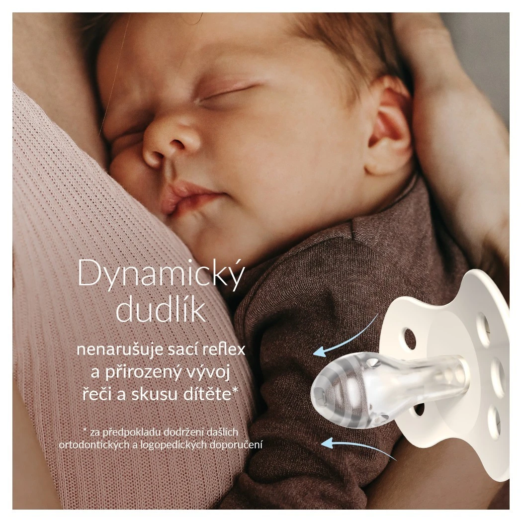 Lovi Dudlík silikonový dynamický PETITE ROSA - 