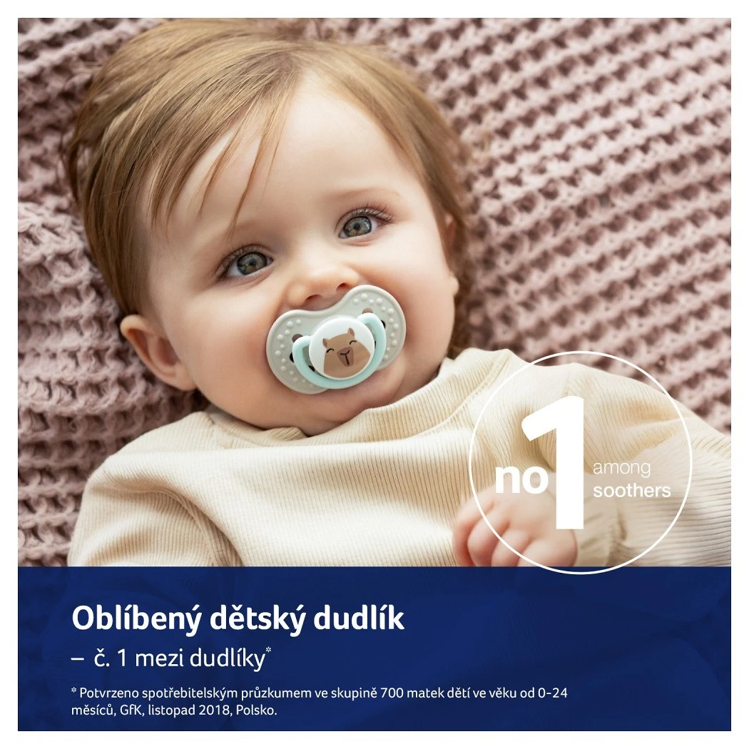Lovi Dudlík svítící silikonový - 