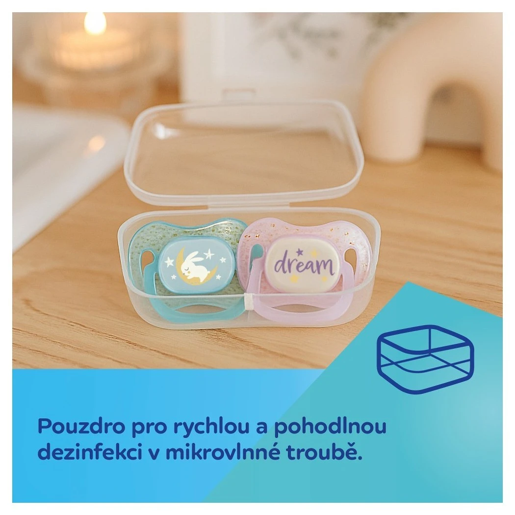 Lovi Dudlík svítící silikonový - 