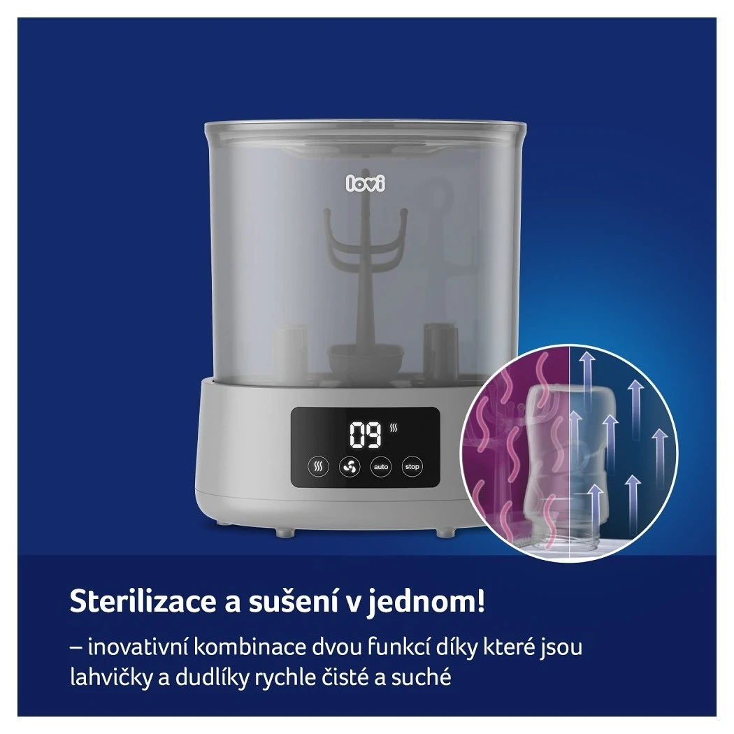 Lovi Elektrický sterilizátor se sušičkou - 