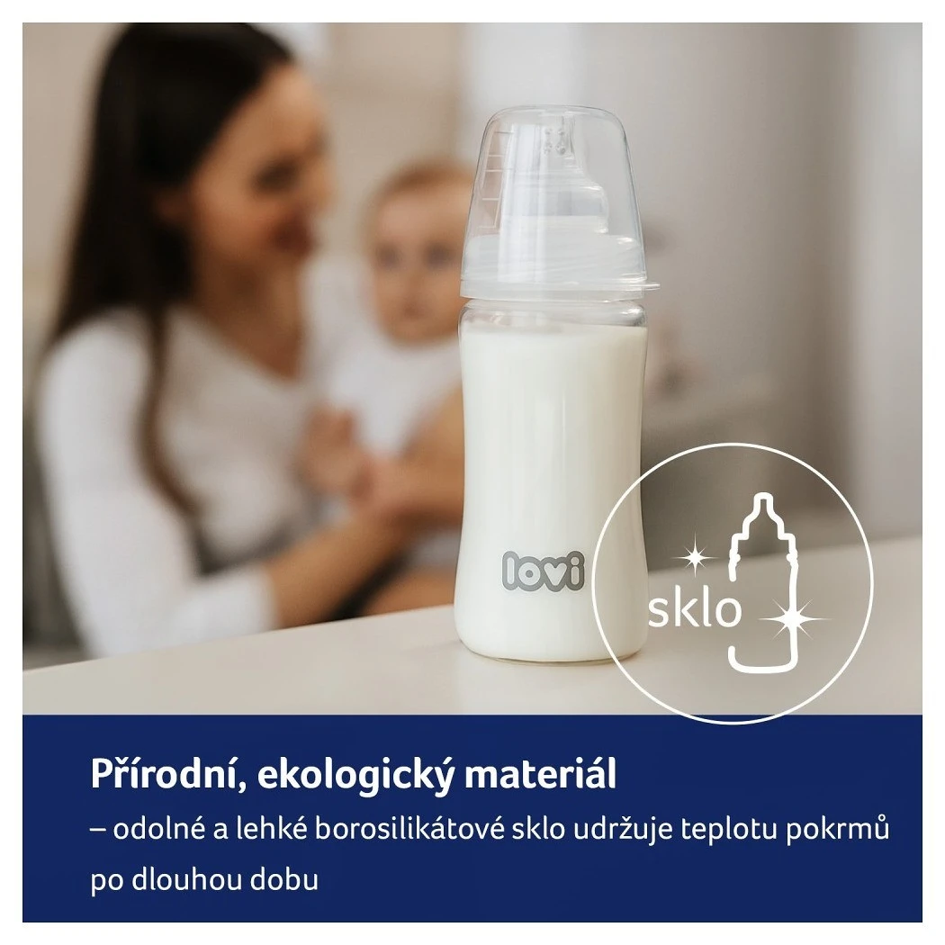 Lovi Lahev skleněná - 