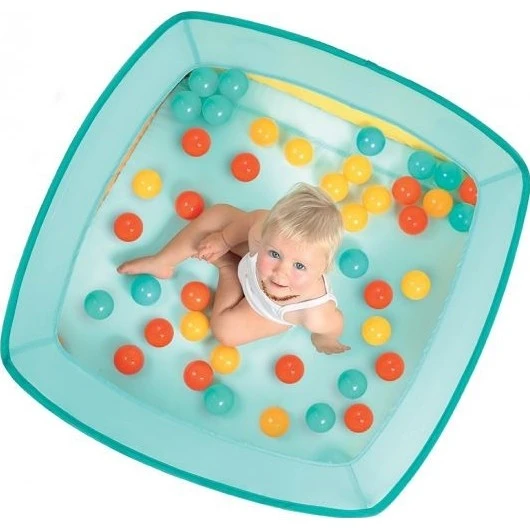 LUDI Hrací ohrádka s míčky Džungle - Ludi hrací ohrádka s míčky