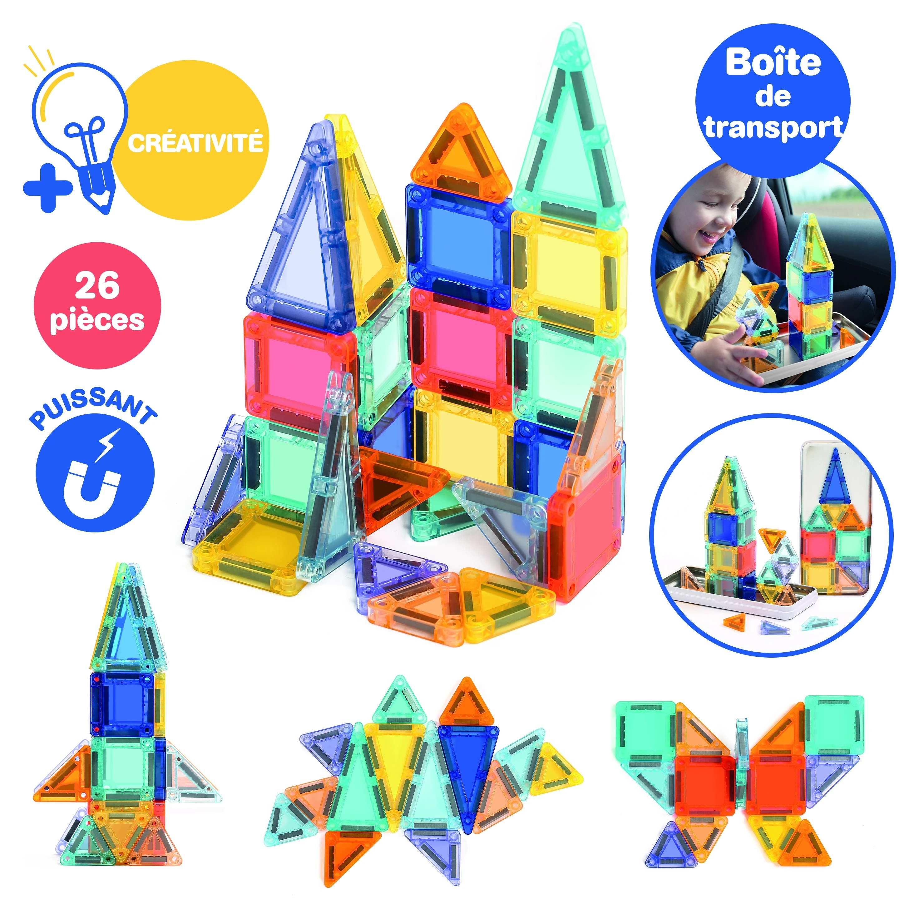 Ludi Magnetická stavebnice - 