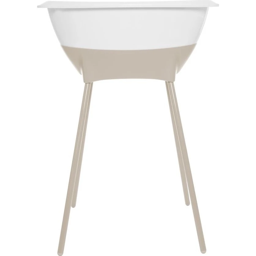 Luma Babycare Koupací sada vanička se stojanem varianta White se stojanem Almond