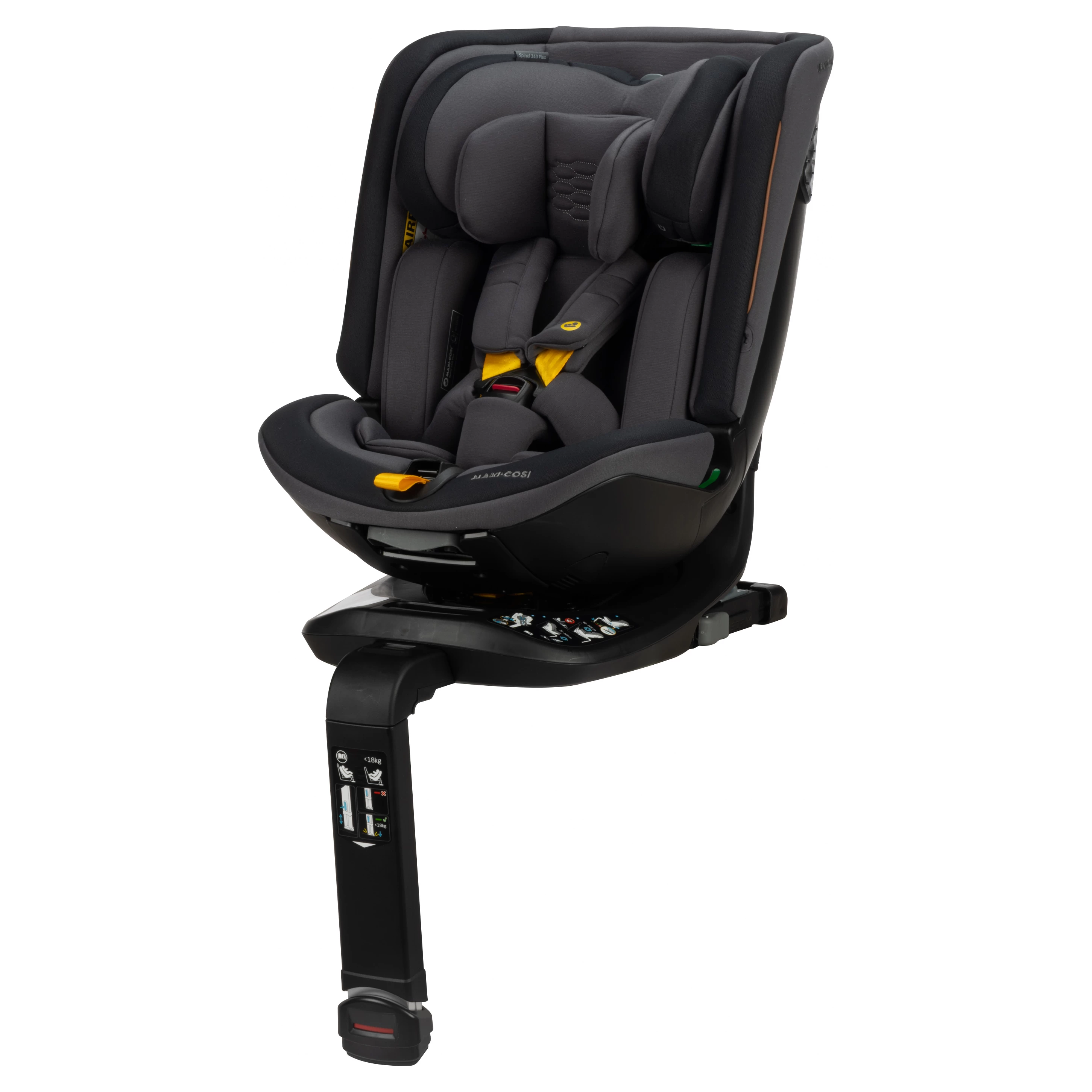 Maxi-Cosi Spinel 360 Plus autosedačka varianta Raven
