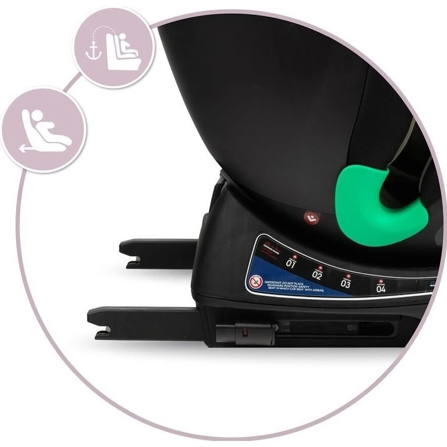 MoMi Autosedačka URSO 0-36 kg i-Size - MoMi Urso autosedačka isofix