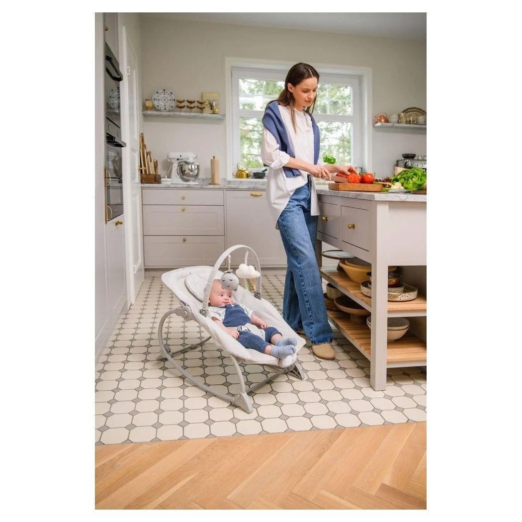 MoMi Vibrační lehátko s melodiemi LAPIS - 