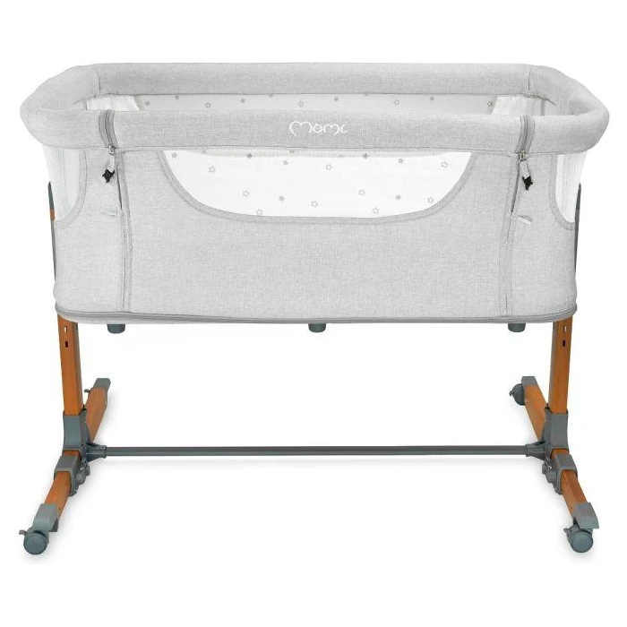 MoMi Smart Bed postýlka 4v1 varianta Světle Šedá