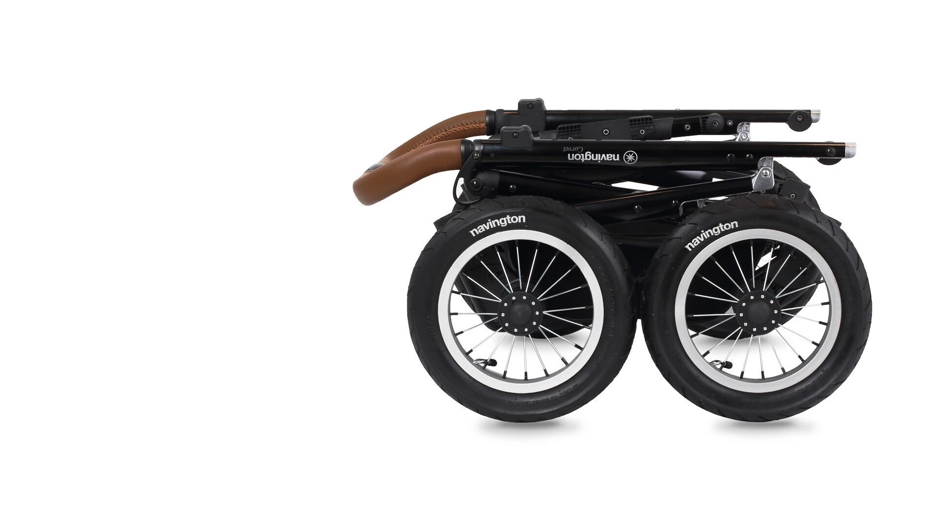 Navington Corvet (konstrukce + korbička) - Složený kočárek Navington Corvet