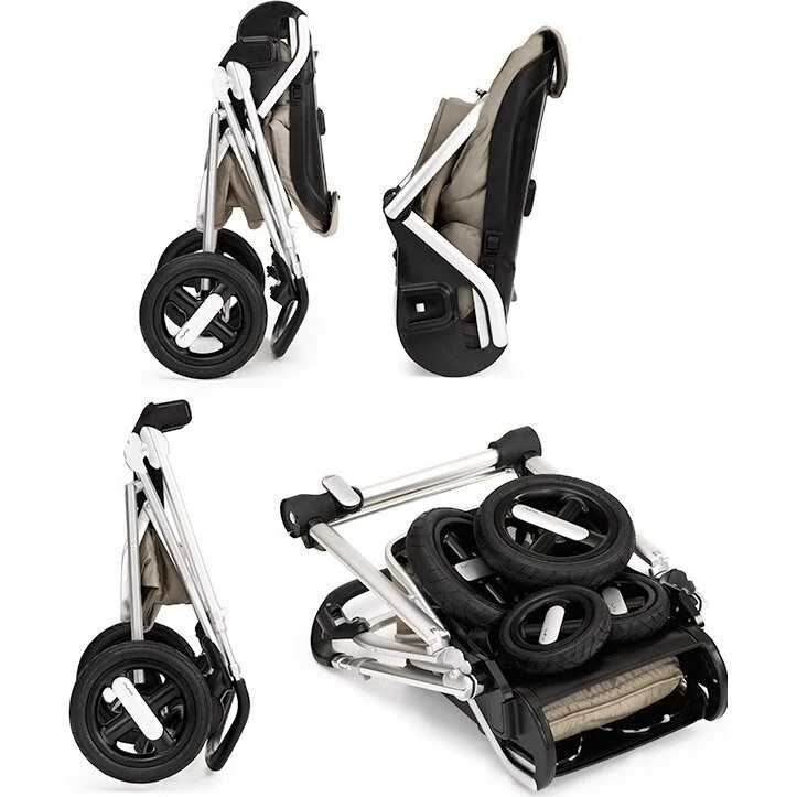 Nuna Ivvi Savi akční set  - skládání kočárku