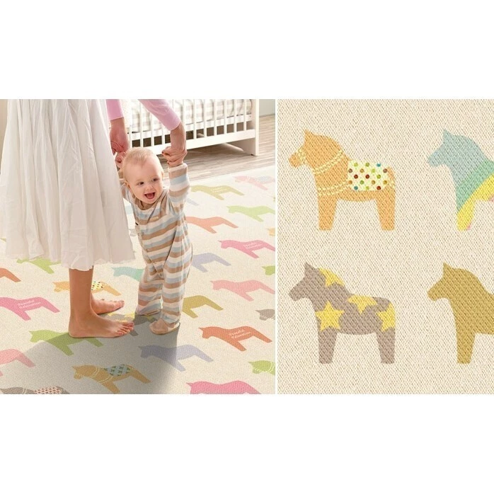 PARKLON Hrací podložka Silky Standard 150 x 200 cm Sovičky - 