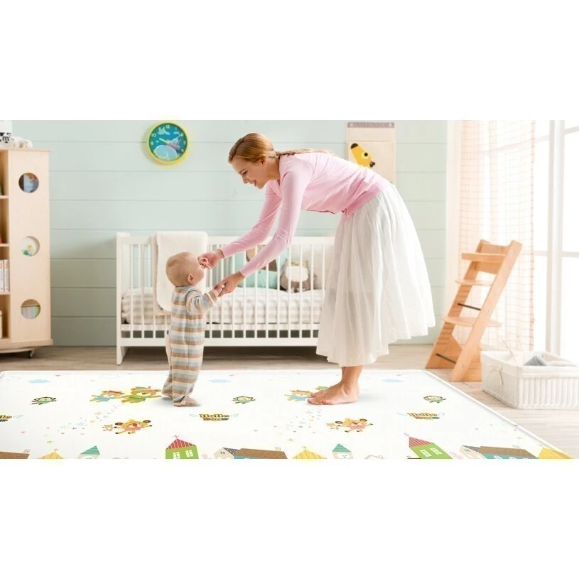 PARKLON Hrací podložka Silky Standard 150 x 200 cm Sovičky - 