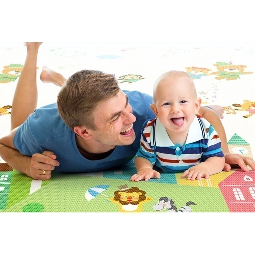 PARKLON Hrací podložka Silky Standard 150 x 200 cm Sovičky - 