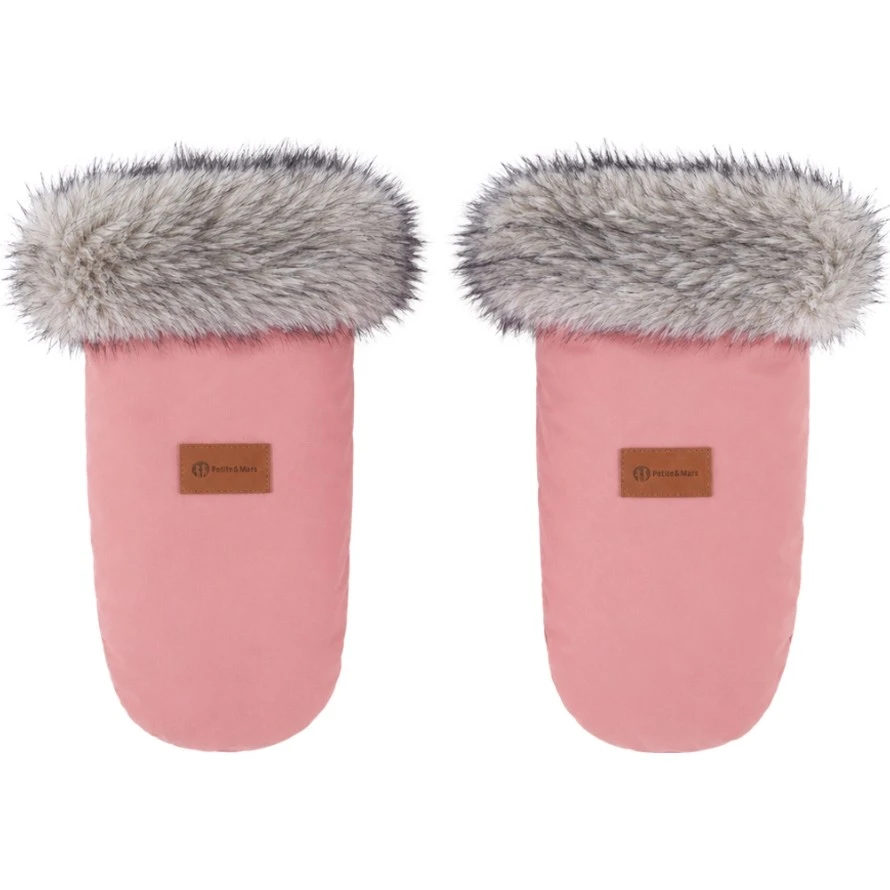 Petite&Mars Rukavice Fjora varianta Old rose